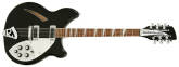 Rickenbacker - 360 Series Semi-Acoustic 12 String Guitar - Jetglo